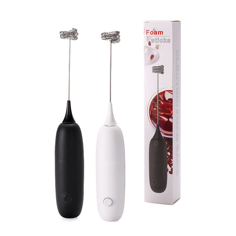 Milk frother, wireless battery, milk mixer, blender, household small baking tool, handheld milk and coffee frother Application Scenario