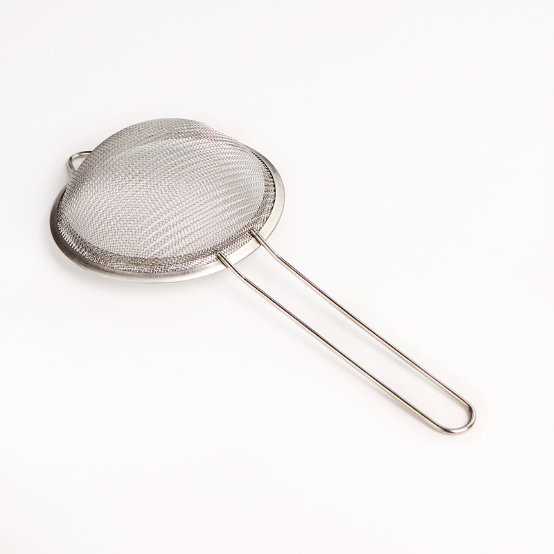 201 stainless steel oil grille bird's nest strainer, filter screen, egg white separation, cross-border flour sieve, baking tool Specification image