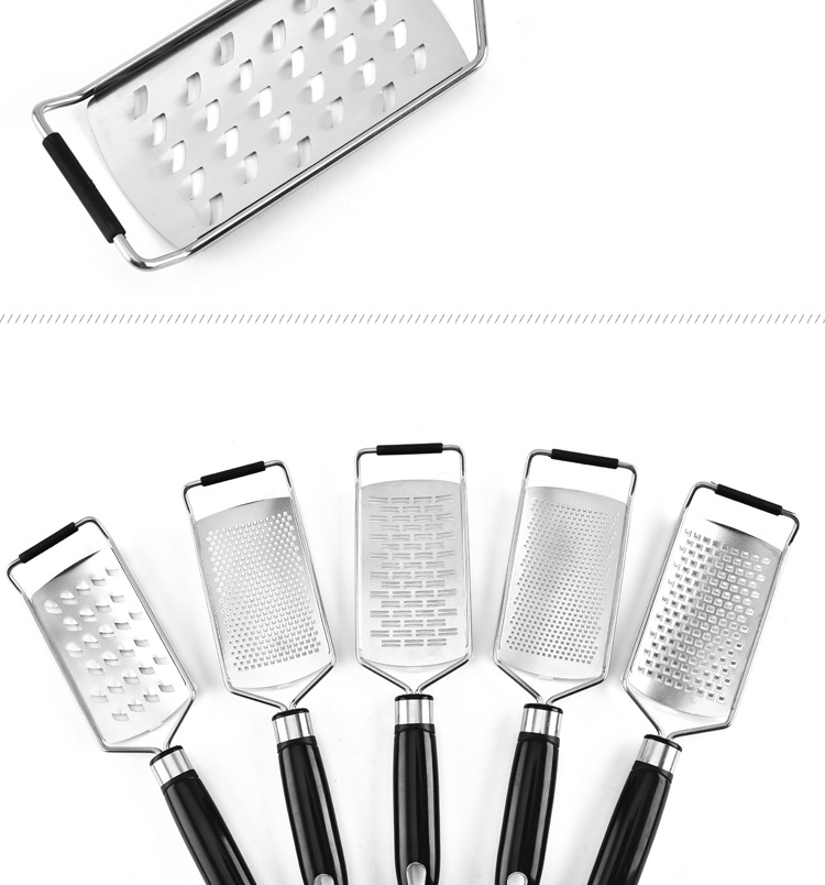 Factory direct sales of stainless steel ginger grater, radish grater, cheese grater, kitchen small tools, garlic grater pic 7