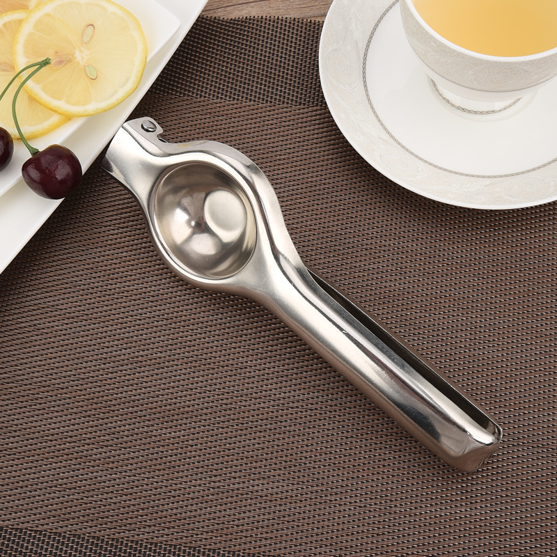 Thickened non-magnetic stainless steel manual juicer, lemon clamp, household small fruit juicer, kitchen small tool details Picture