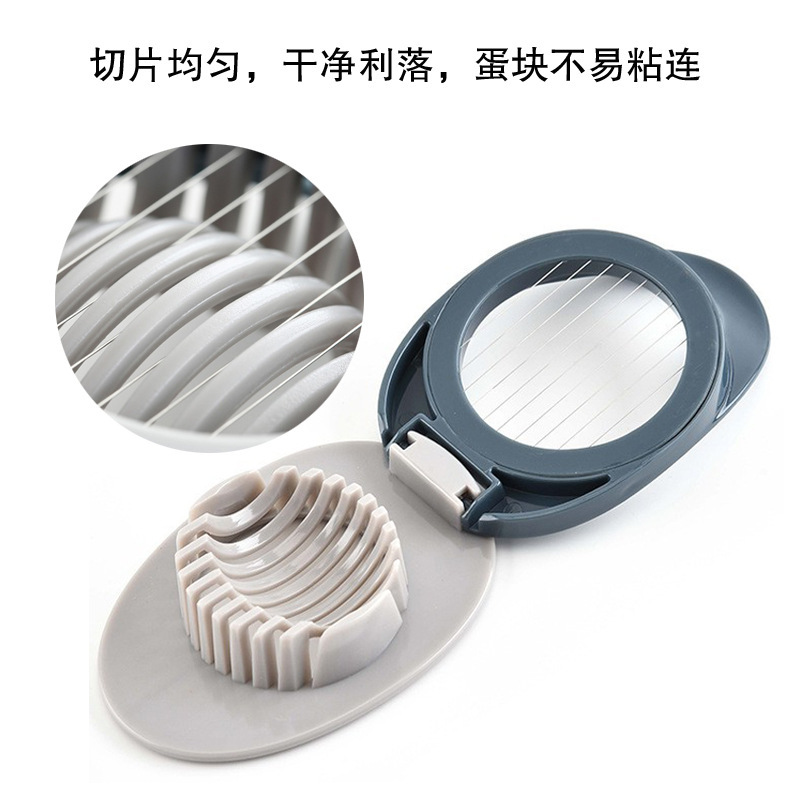Multi-functional egg slicer, a slicing wonder, preserved egg slicer, plastic egg cutter, a practical kitchen tool