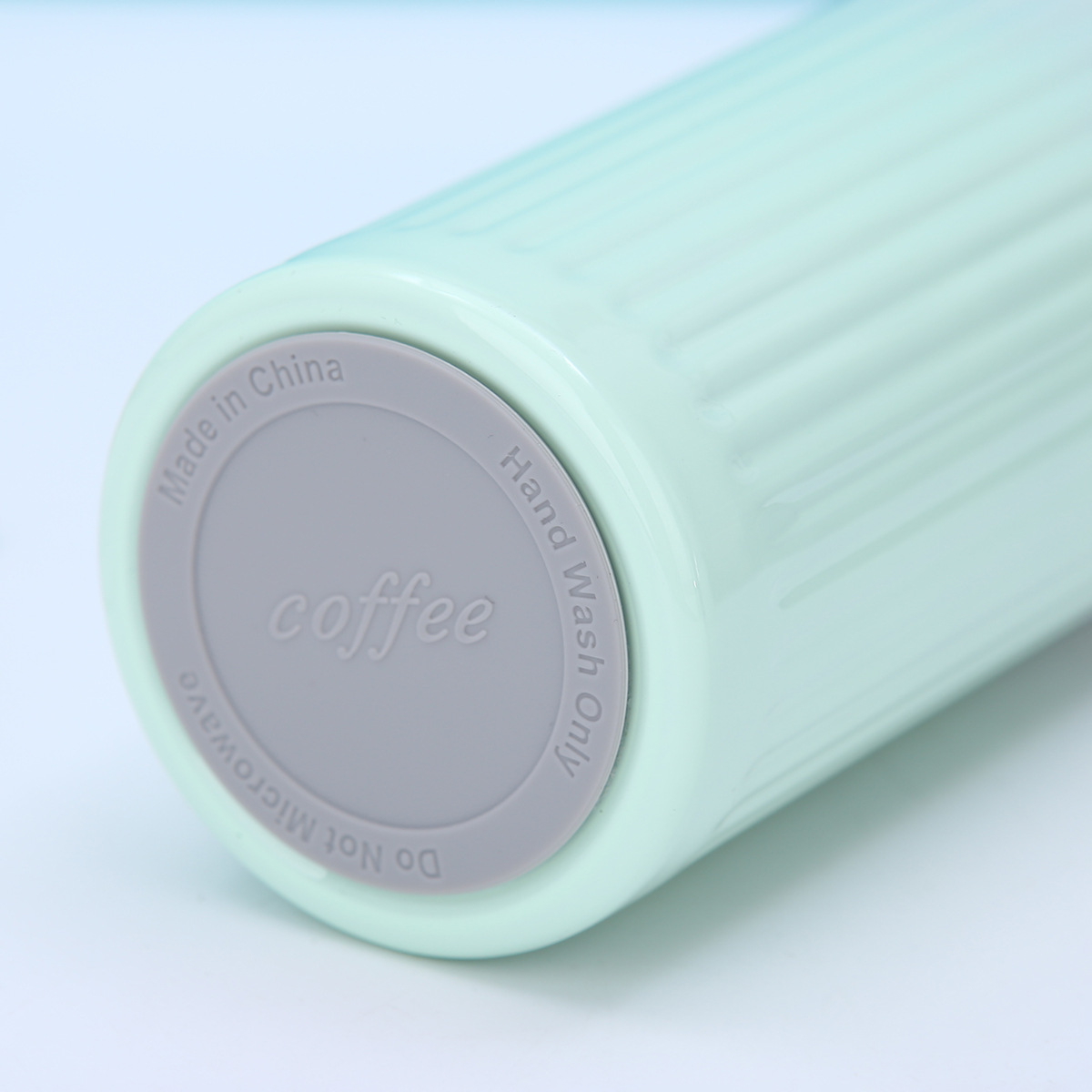 星爸爸高颜值竖条纹保温杯商务办公耐高温吸管杯车载渐变咖啡杯详情9