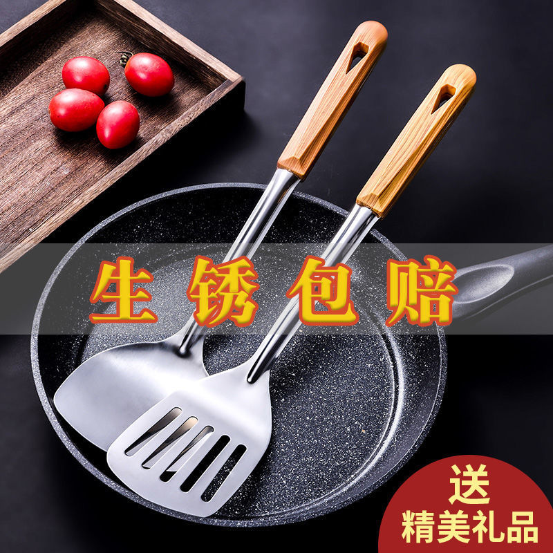 A complete set of anti-scald kitchen spatulas, household stainless steel 5-piece set, spatulas, cooking spoons and spatulas, daily necessities and kitchen tools Specification image