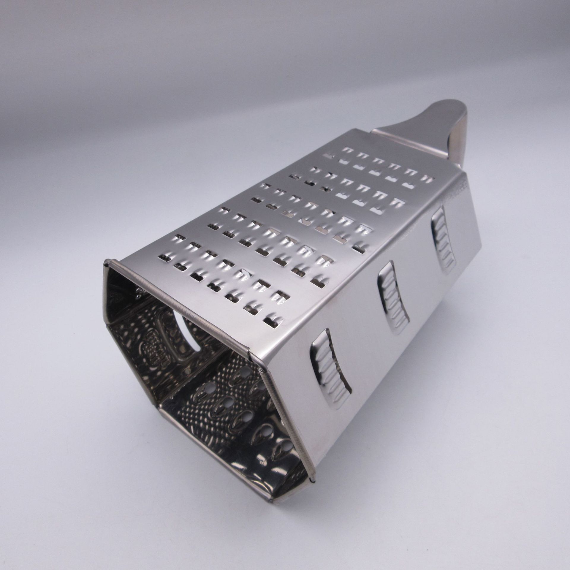 Stainless steel elbow handle melon grater, 6-sided grater, radish grater, melon grater, manual garlic puree press, vegetable cutter pic 8