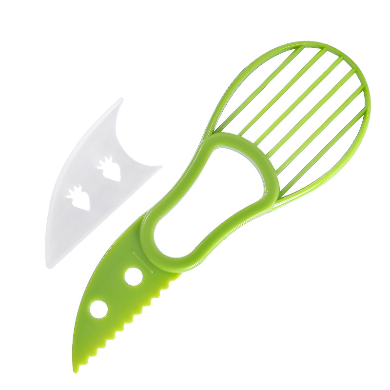 Xuanjun's three-in-one multi-functional PP avocado peeler, flesh separator and meat scraper are creative kitchen gadgets Application Scenario
