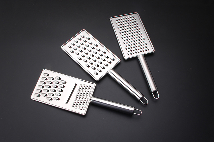 Stainless steel ginger grater, radish grater, cheese grater, kitchen tools, lemon grater, cheese grater, flat grater pic 12