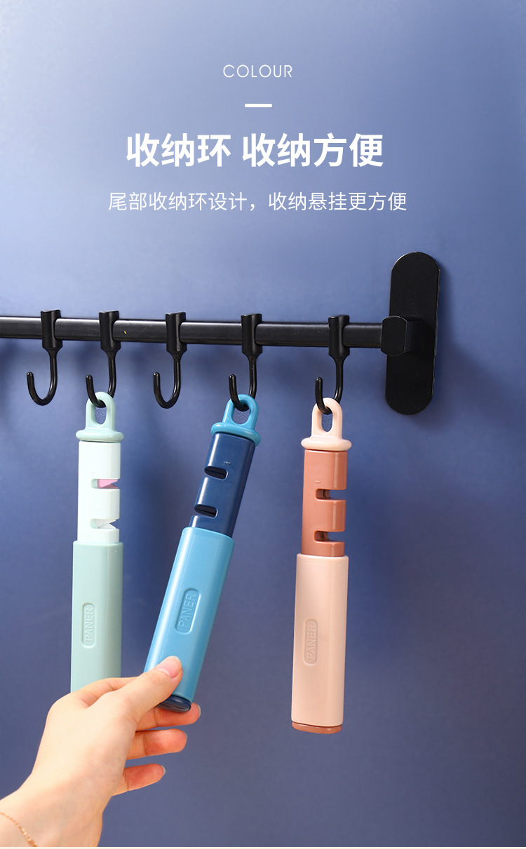 二合一削皮器刮刀厨房双位磨剪磨刀器不锈钢多功能擦丝削皮器详情8