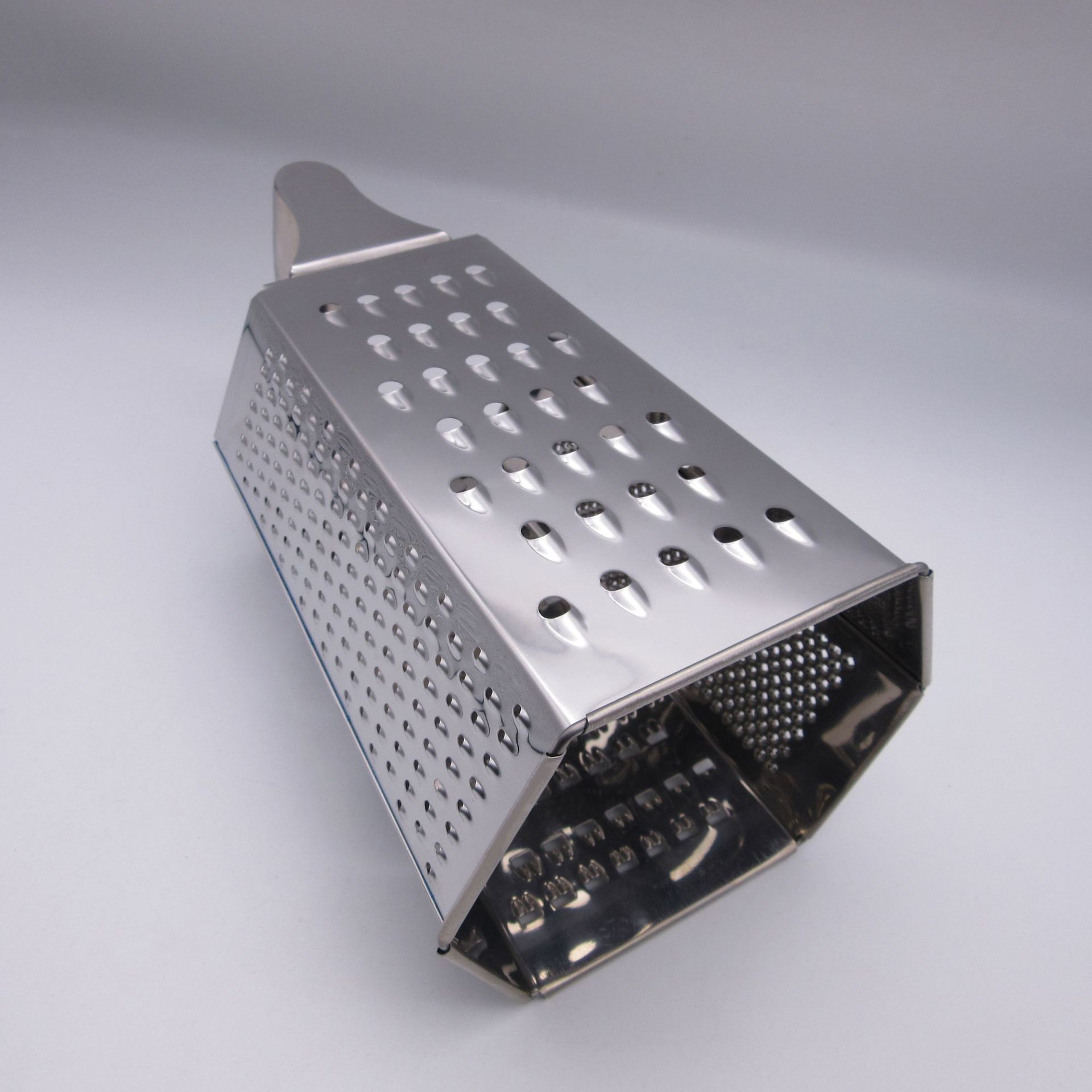 Stainless steel elbow handle melon grater, 6-sided grater, radish grater, melon grater, manual garlic puree press, vegetable cutter pic 10