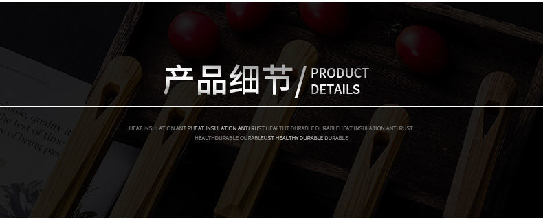 A complete set of anti-scald kitchen spatulas, household stainless steel 5-piece set, spatulas, cooking spoons and spatulas, daily necessities and kitchen tools pic 8