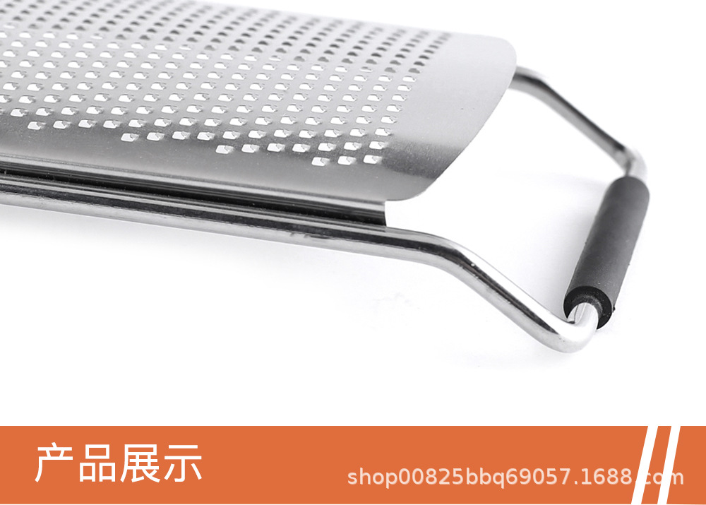 Cheese grater, stainless steel lemon grater, kitchen shavings, kitchen grater Specification image