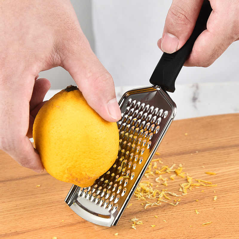 Stainless steel cheese grater, lemon grater, kitchen cheese grater, kitchen small tools, ginger grater and shaver in stock Specification image
