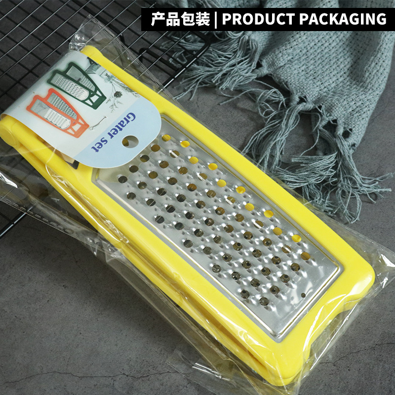 Radish grater, kitchen daily three-in-one potato and cucumber grater, double-sided coarse and fine vegetable slicer, radish grater Specification image