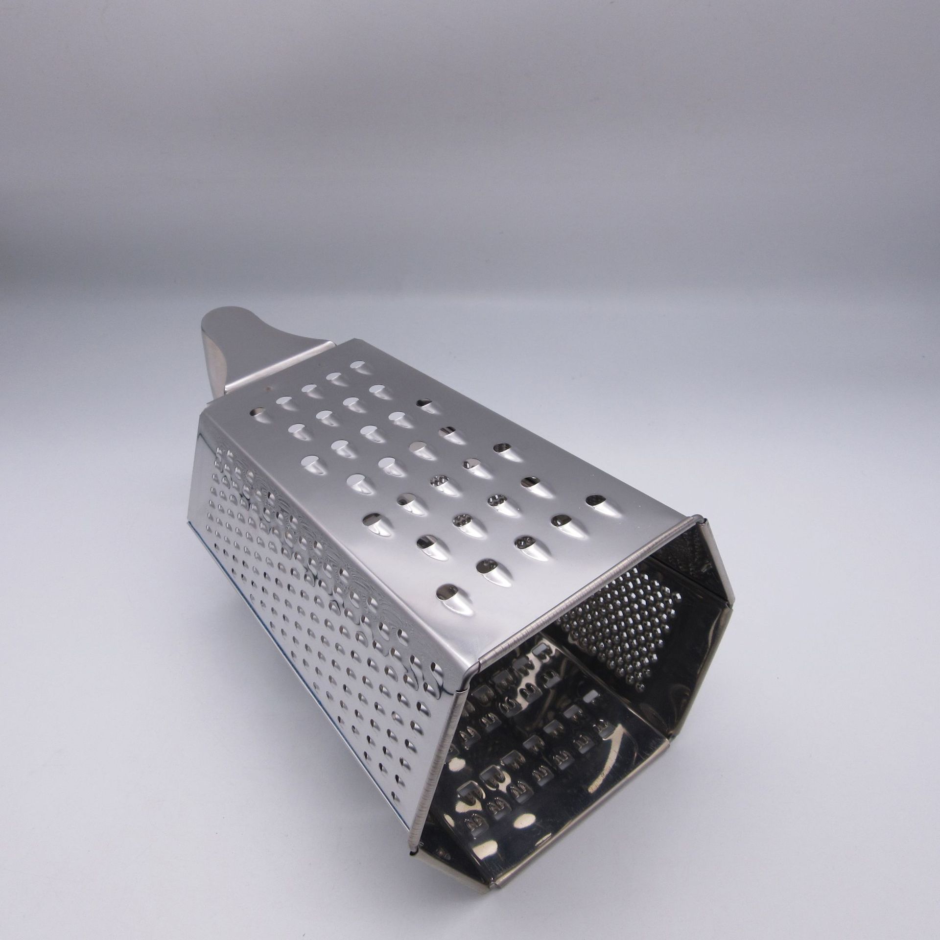 Stainless steel elbow handle melon grater, 6-sided grater, radish grater, melon grater, manual garlic puree press, vegetable cutter pic 11