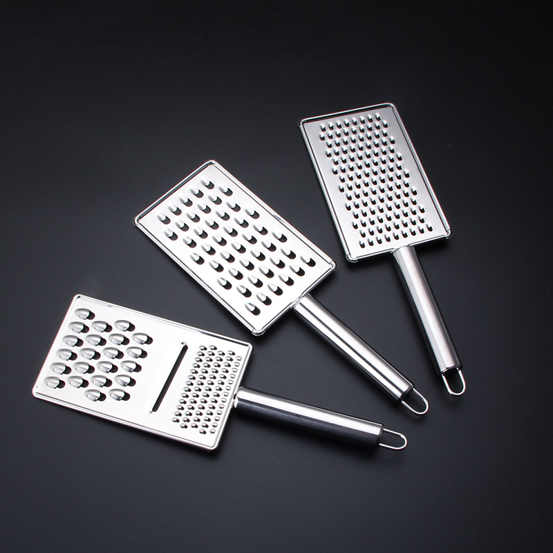 Stainless steel ginger grater, radish grater, cheese grater, kitchen tools, lemon grater, cheese grater, flat grater Stainless steel ginger grater, radish grater, cheese grater, kitchen tools, lemon grater, cheese grater, flat grater
