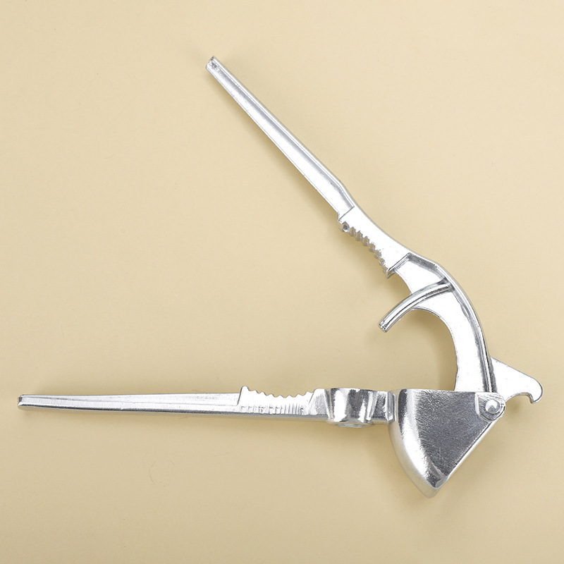 Multi-functional garlic press, aluminum manual slicer, kitchen mini multi-purpose double-sided garlic puree cutter manufacturer wholesale