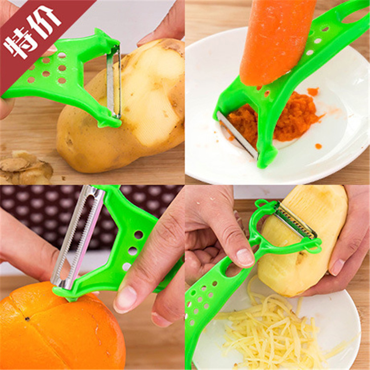 Double-head grater, apple peeler, fruit peeler, vegetable shaver, melon shaver Specification image