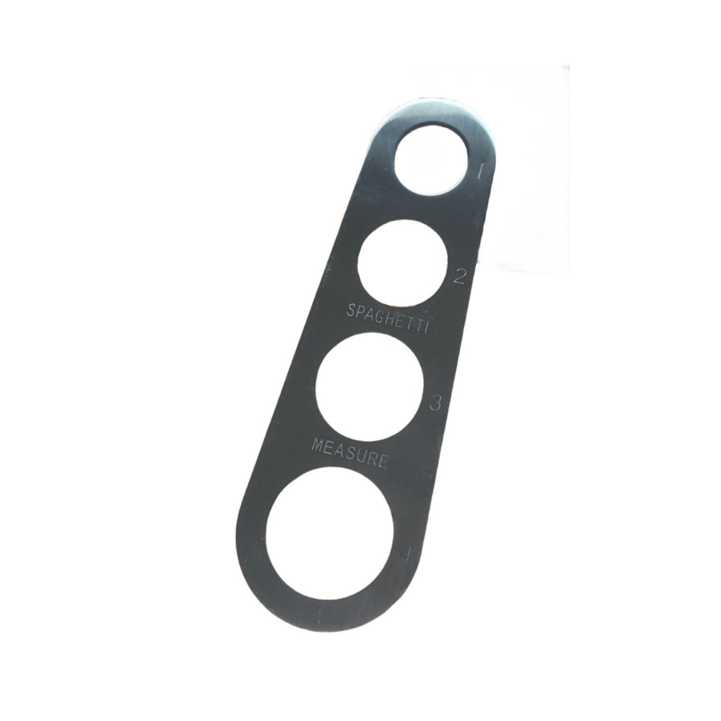 Stainless steel measuring tool, 4-hole spaghetti ruler, Western restaurant kitchen small tool, kitchenware, spaghetti and pasta ruler Application Scenario
