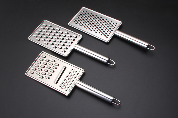 Stainless steel ginger grater, radish grater, cheese grater, kitchen tools, lemon grater, cheese grater, flat grater pic 13