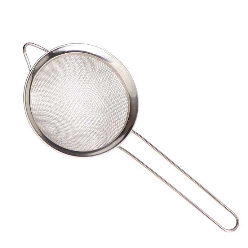 201 stainless steel oil grille bird's nest strainer, filter screen, egg white separation, cross-border flour sieve, baking tool Application Scenario