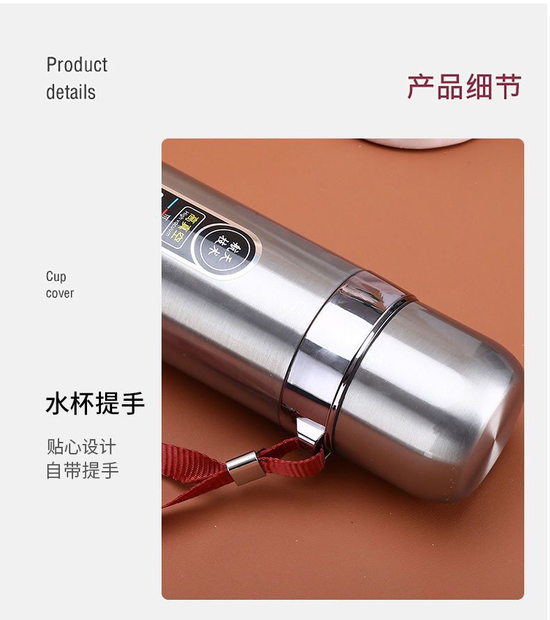 304 stainless steel insulated cup, large-capacity water cup, convenient outdoor creative water bottle for boys and girls, household water cup pic 4