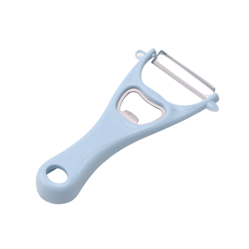 Manufacturer's in-stock stainless steel peelers, kitchen tools, multi-functional peelers, beer bottle peeling knives, melon peelers Specification image
