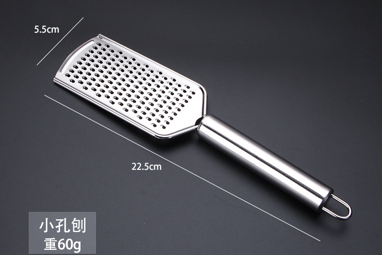 Stainless steel ginger grater, radish grater, cheese grater, kitchen tools, lemon grater, cheese grater, flat grater pic 6