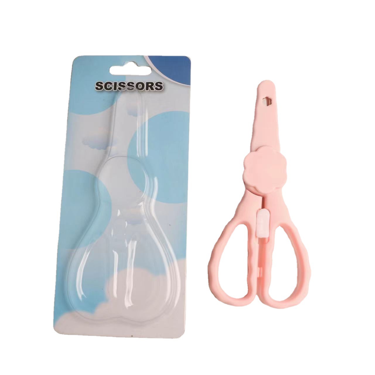 Children's and baby food scissors, baby complementary food scissors, kitchen scissors, children's food scissors