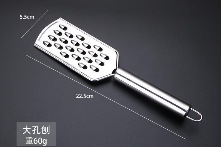 Stainless steel ginger grater, radish grater, cheese grater, kitchen tools, lemon grater, cheese grater, flat grater pic 8