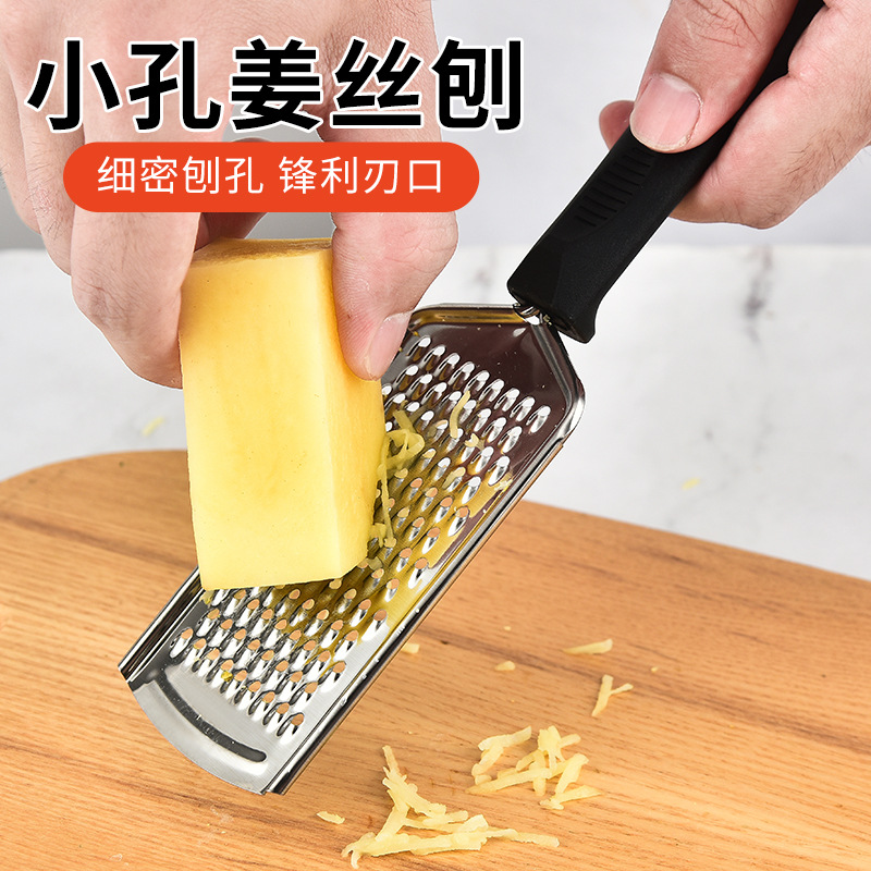 Stainless steel cheese grater, lemon grater, kitchen cheese grater, kitchen small tools, ginger grater and shaver in stock