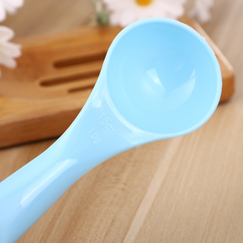 5-piece set of color measuring spoons for kitchen baking tools, 5-piece set of measuring spoons with scales and seasoning measuring spoons pic 6