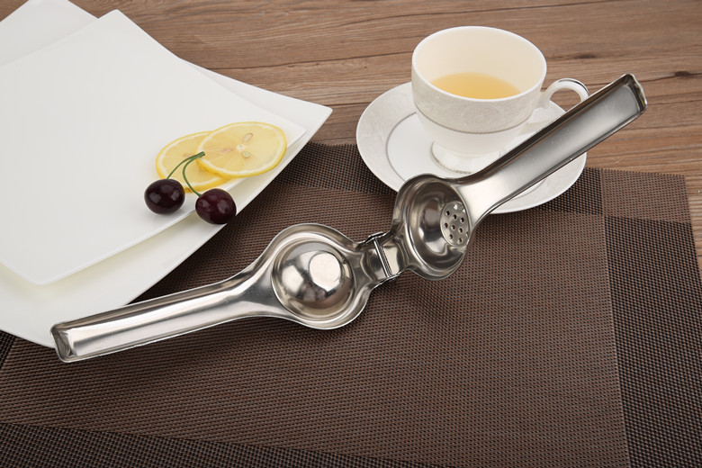 Thickened non-magnetic stainless steel manual juicer, lemon clamp, household small fruit juicer, kitchen small tool pic 7