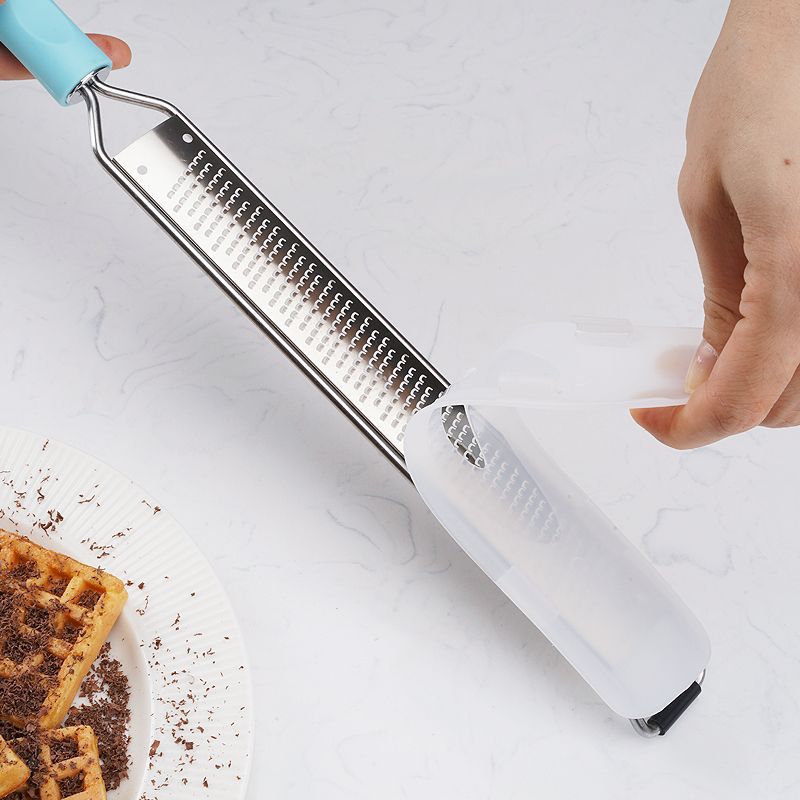 Stainless steel cheese grater, cheese grater, lemon grater, cheese grater, kitchen fruit grater and slicer