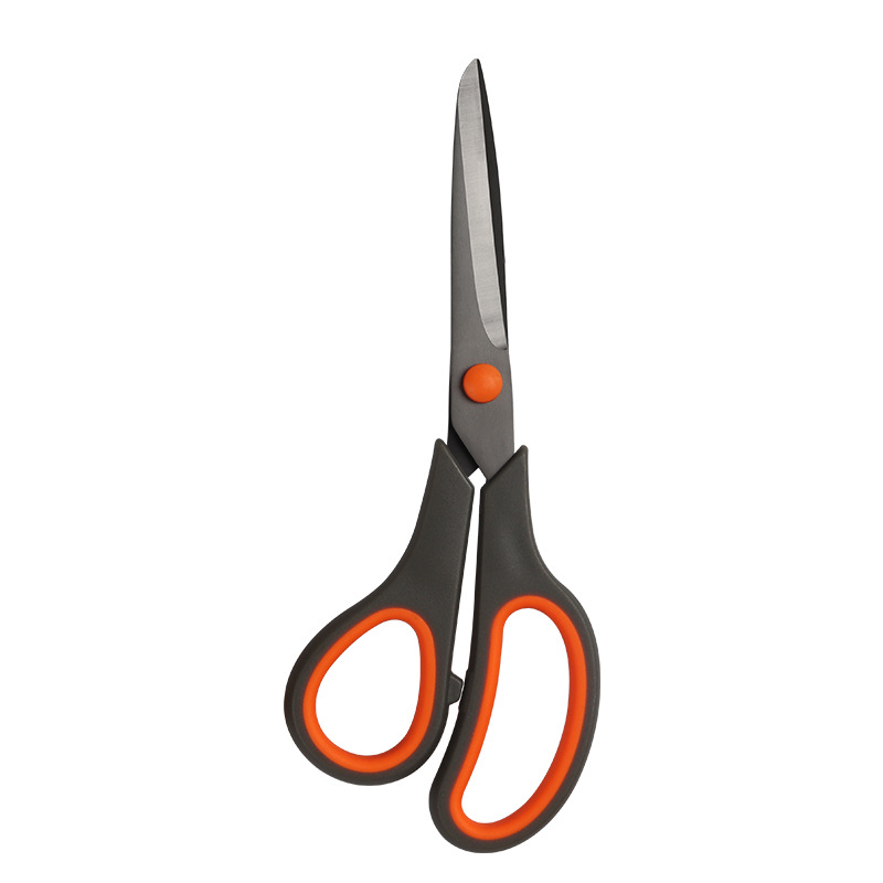 Stainless steel multi-functional set, student scissors, handicraft DIY two-color scissors, home teaching materials, office gift scissors pic 19