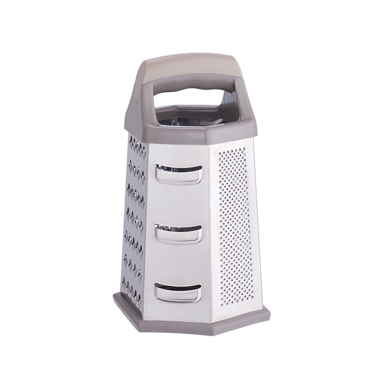 Vegetable cutter, large melon peeler, stainless steel multi-faceted multi-functional peeler, six-sided peeler, multi-purpose grater, multi-functional plane Item Picture