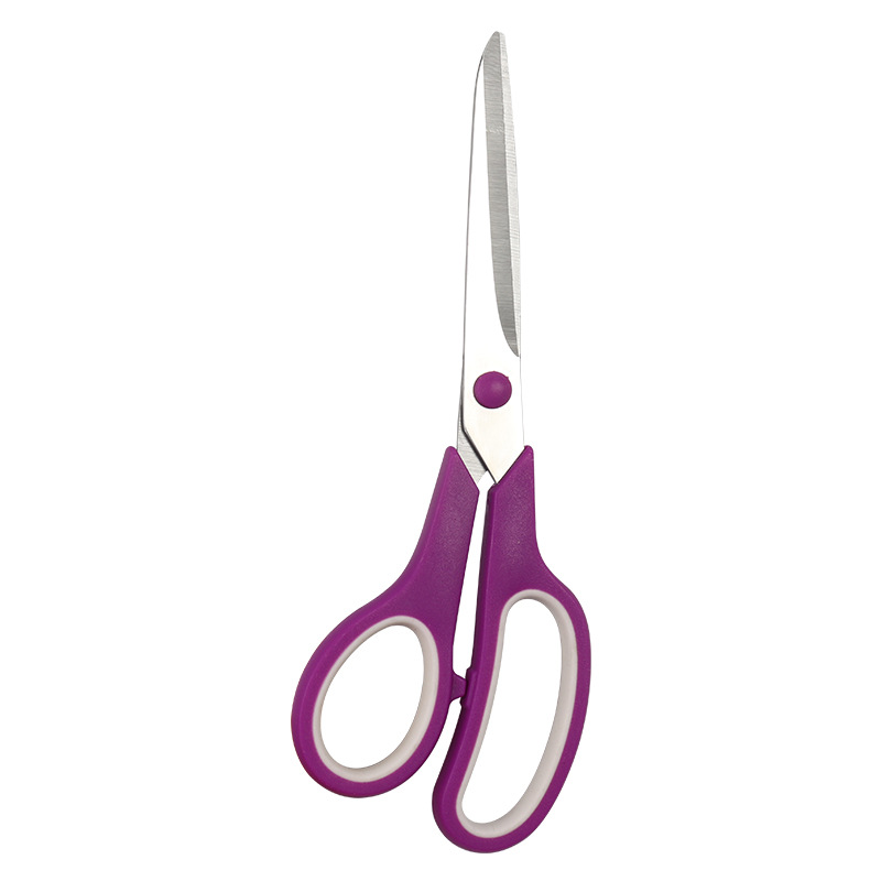 Stainless steel multi-functional set, student scissors, handicraft DIY two-color scissors, home teaching materials, office gift scissors pic 17