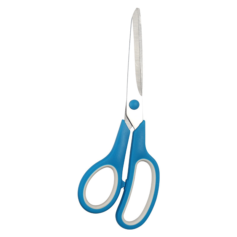 Stainless steel multi-functional set, student scissors, handicraft DIY two-color scissors, home teaching materials, office gift scissors pic 15