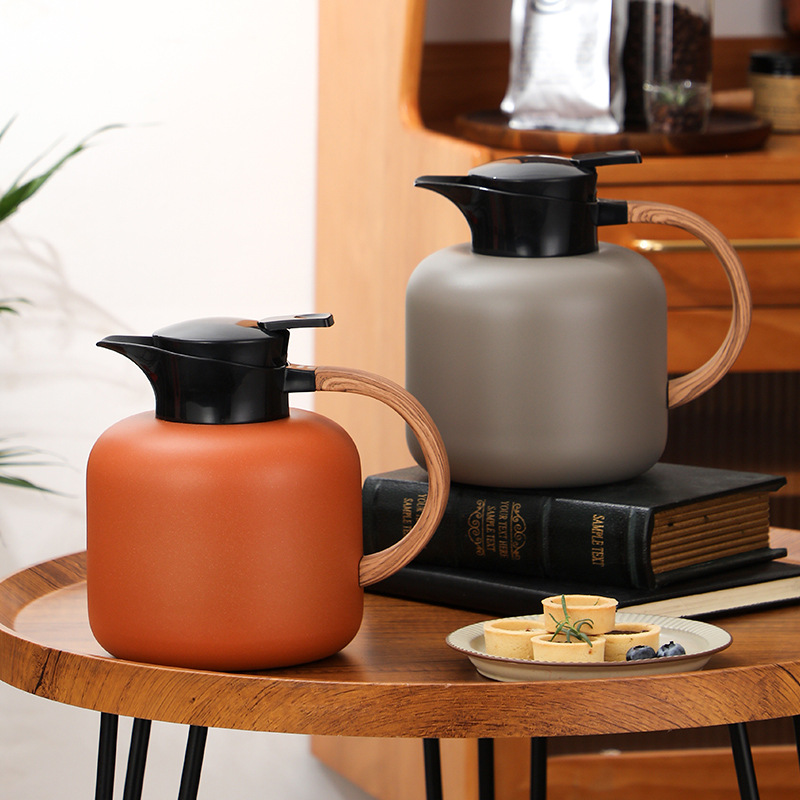 304 stainless steel Harley stewed teapot, vacuum insulated kettle, household car insulated bottle, thermos, hot water bottle, large capacity Specification image