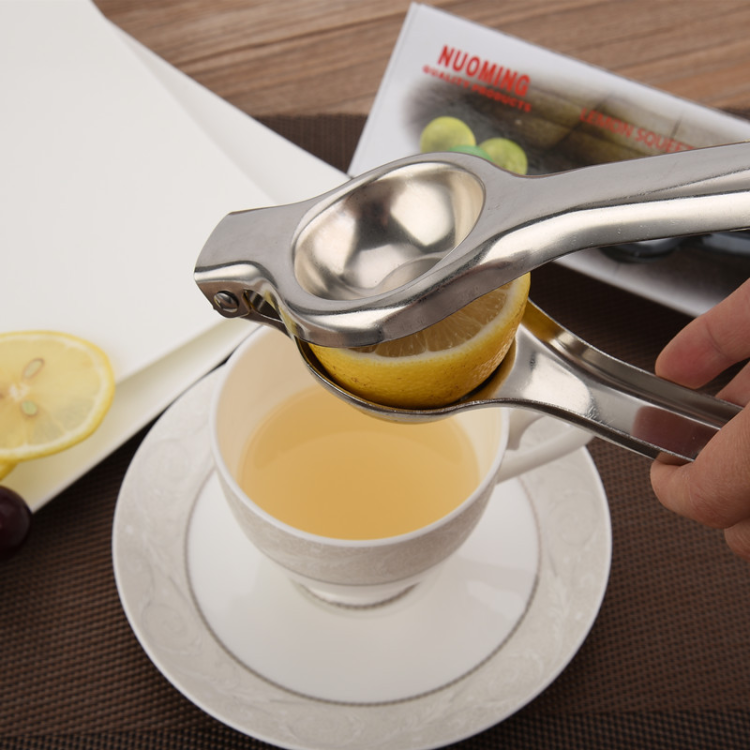 Thickened non-magnetic stainless steel manual juicer, lemon clamp, household small fruit juicer, kitchen small tool Item Picture
