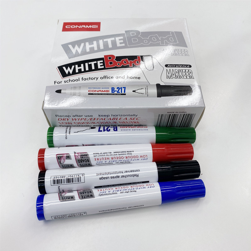 盒装12支可擦顺滑速干白板笔写字笔教师用黑板笔办公教学批发
