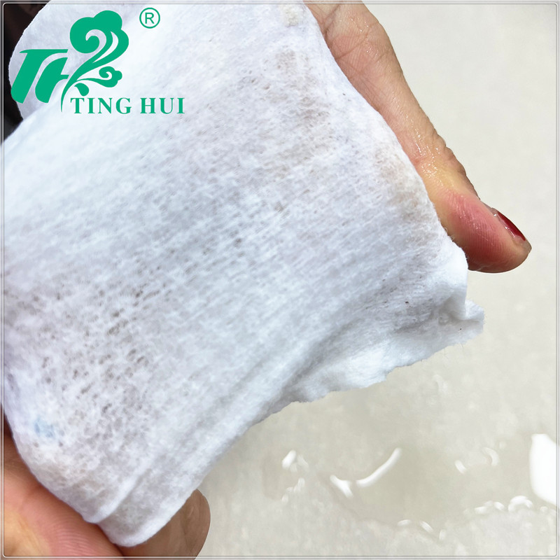 一次性洗脸巾实物图