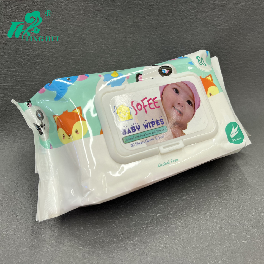 Large packs of thickened aloe vera scented wet wipes for export surplus Specification image