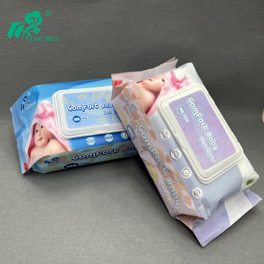 外贸婴儿加厚湿巾新生宝宝手口湿巾超大包幼儿童湿巾家庭实惠装