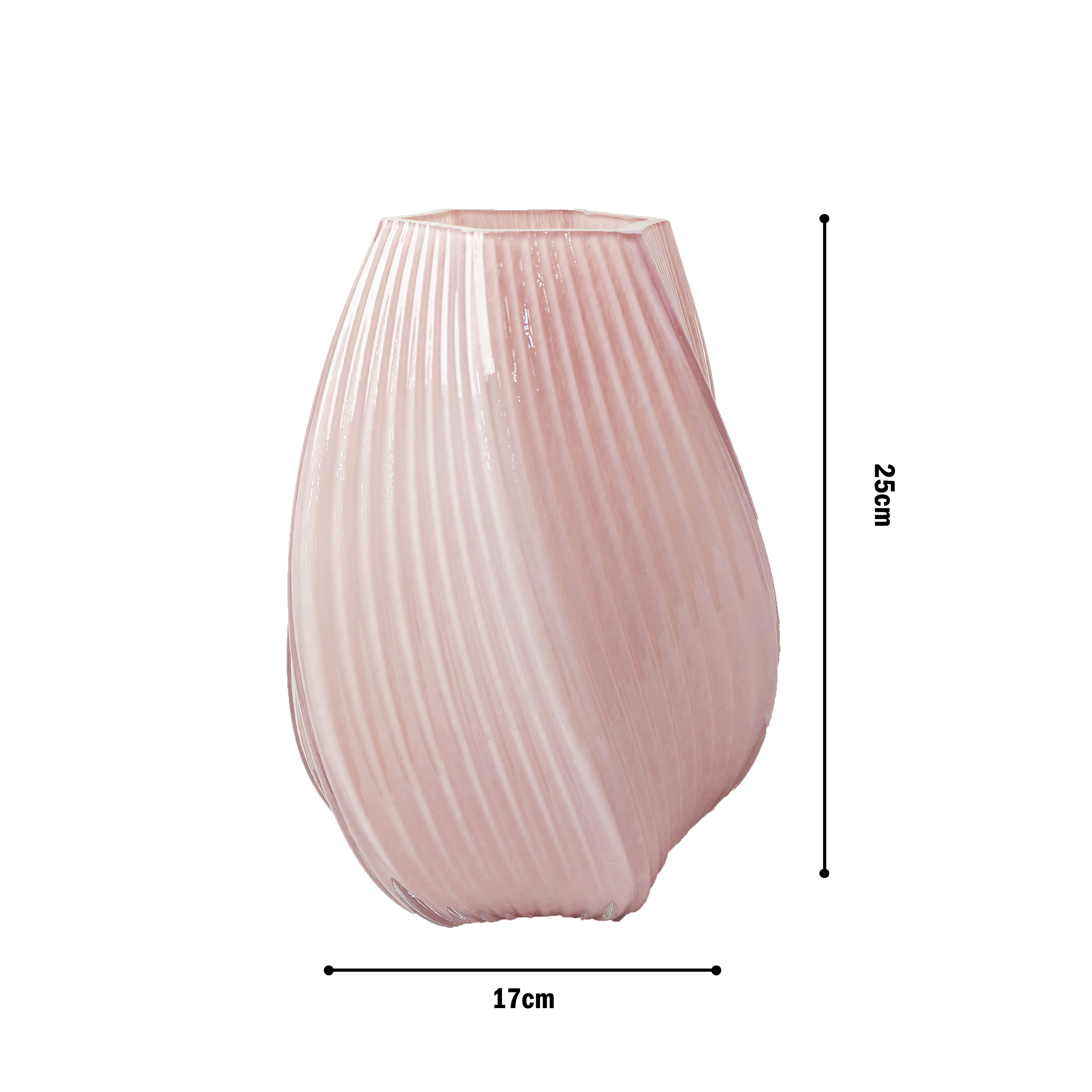 一件代发玻璃花瓶现货补仓现代创意装饰品客厅插花花器摆件详情2