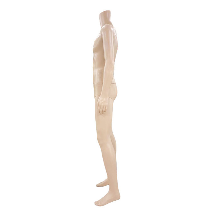 Venta directa de fábrica modelo de ropa de plástico cuerpo entero cuerpo humano sin cabeza color de la piel estatura estándar modelo masculino ropa mostrar accesorios pic 5