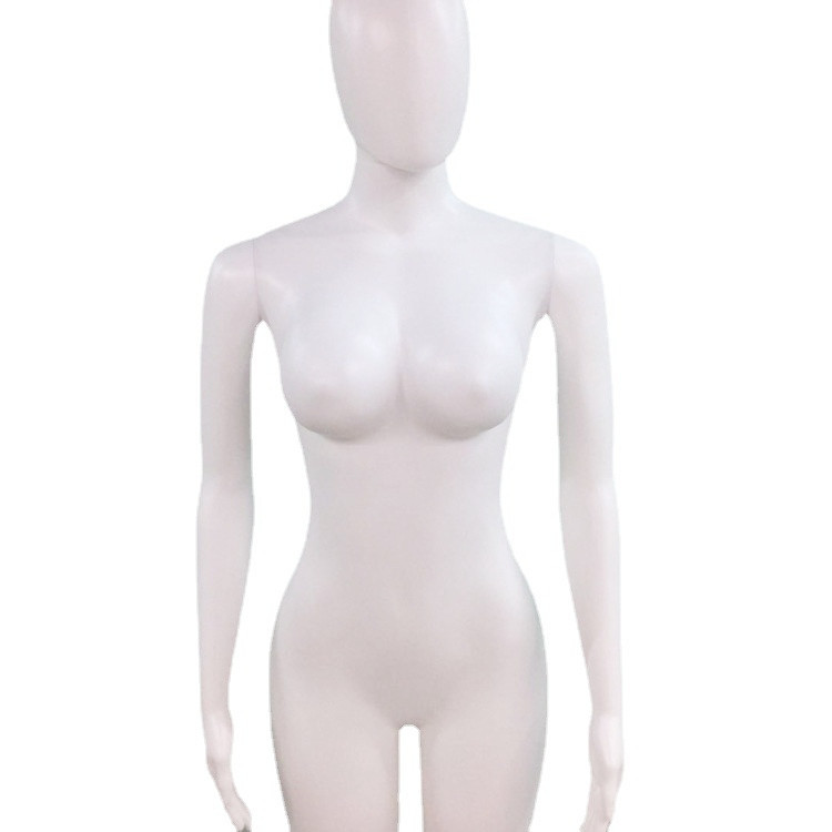 Venta directa de fábrica ropa exhibición prop cuerpo completo maniquí molde plástico africano pecho grande gordo cadera tamaño grande sin cara modelo femenino pic 5