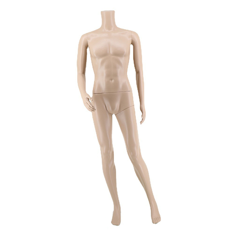 Venta directa de fábrica modelo de ropa de plástico cuerpo entero cuerpo humano sin cabeza color de la piel estatura estándar modelo masculino ropa mostrar accesorios pic 1