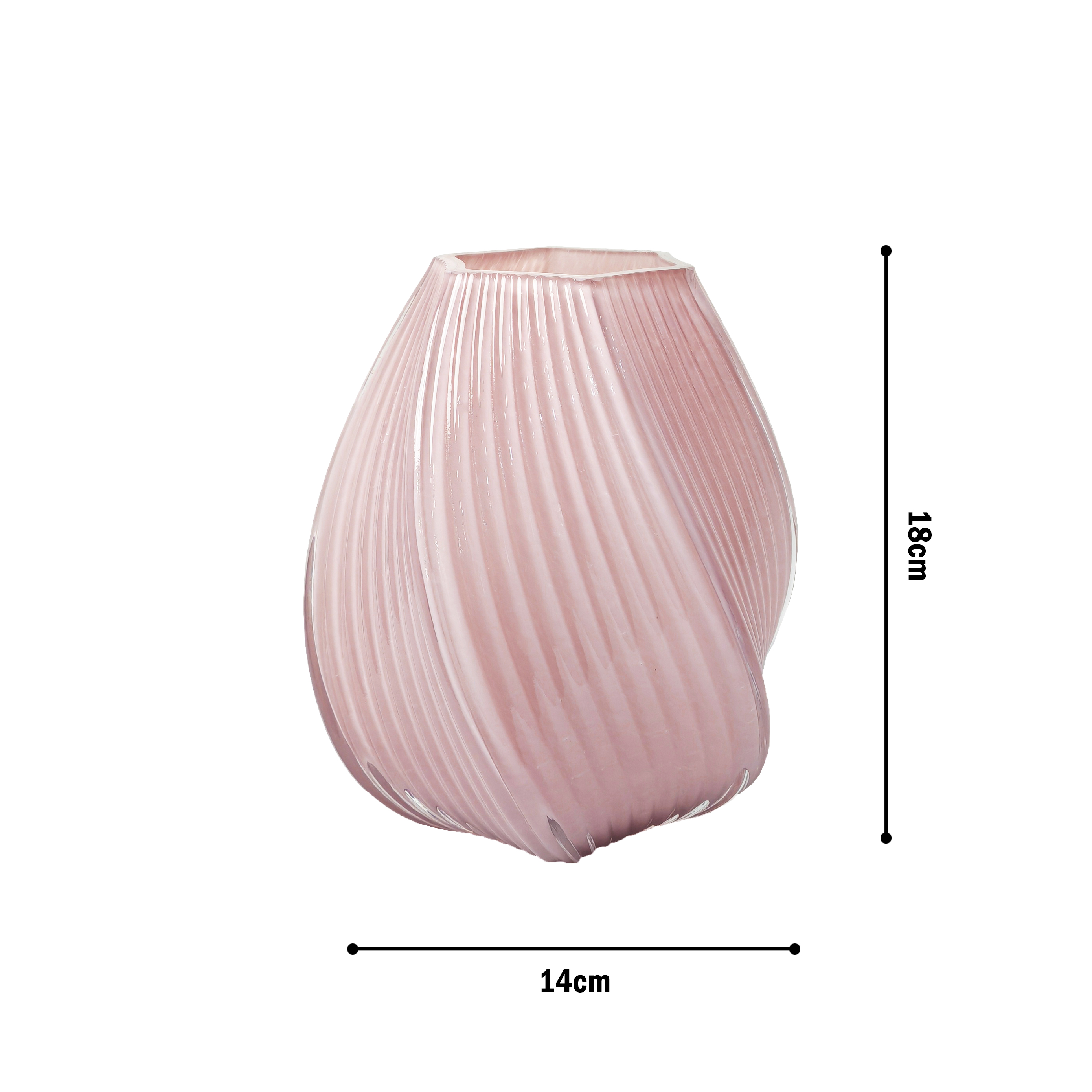 一件代发玻璃花瓶现货补仓现代创意装饰品客厅插花花器摆件详情3