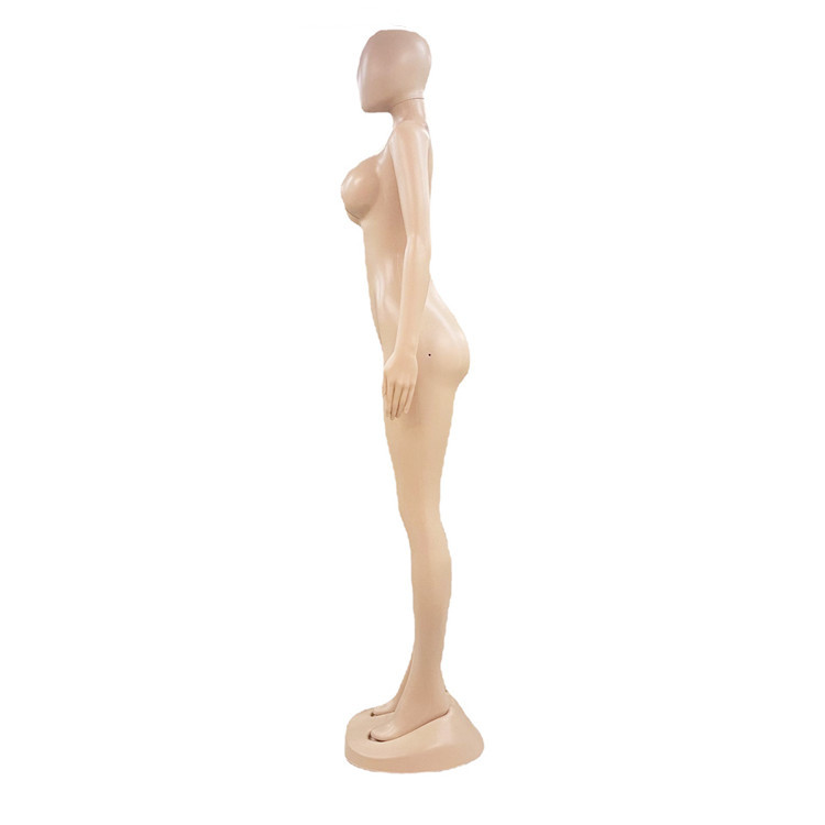 Venta directa de fábrica ropa exhibición prop cuerpo completo maniquí molde plástico africano pecho grande gordo cadera tamaño grande sin cara modelo femenino pic 7