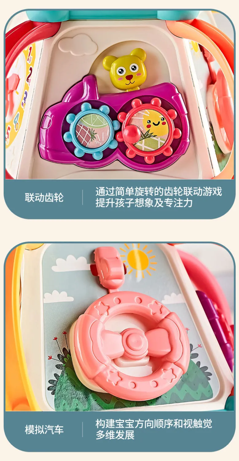 宝宝大号手拍鼓音乐鼓拍拍鼓儿童六面体益智充电鼓0-1岁婴儿玩具详情18