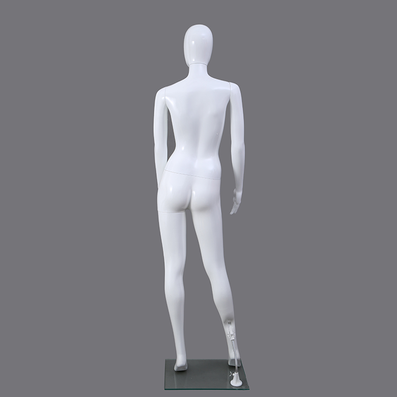 Tienda de ropa de mujer estante de exhibición modelo de cuerpo completo accesorio ventana de mujer tienda de ropa humana mesa humana maniquí modelo de mujer blanco Item Picture